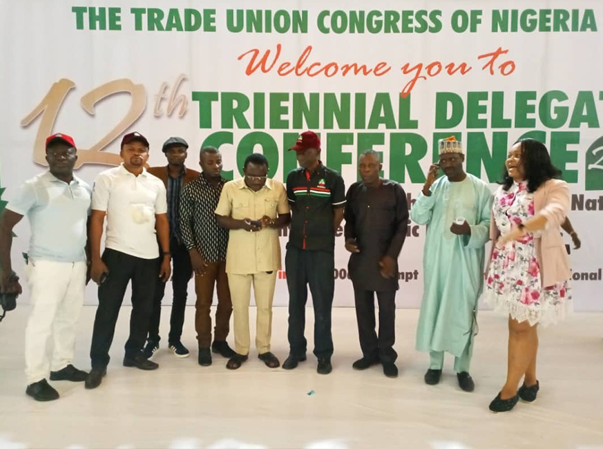 Engine room of the Trade Union Congress of Nigeria